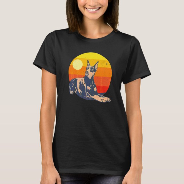 Dobermann Dog Breed  20 T-Shirt (Front)