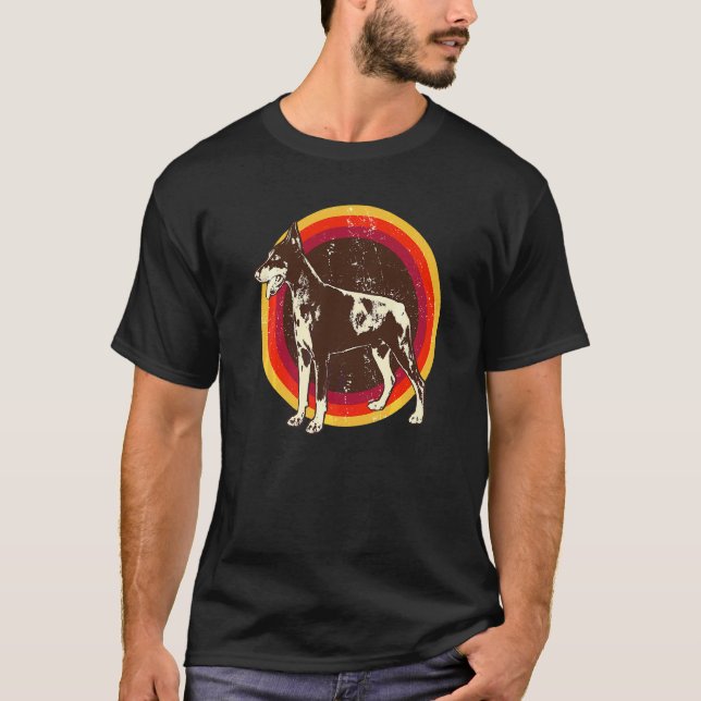 Dobermann Dog Breed  23 T-Shirt (Front)