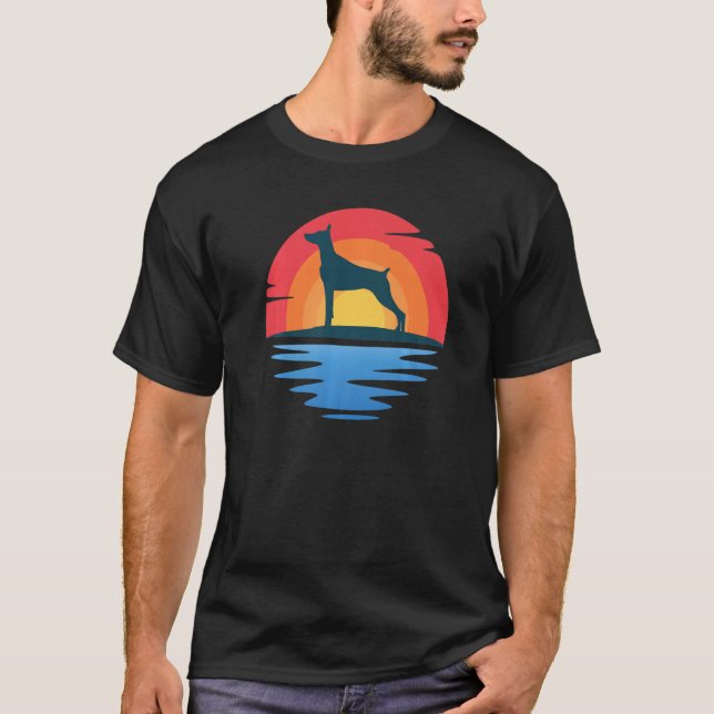 Dobermann Dog Breed  24 T-Shirt (Front)