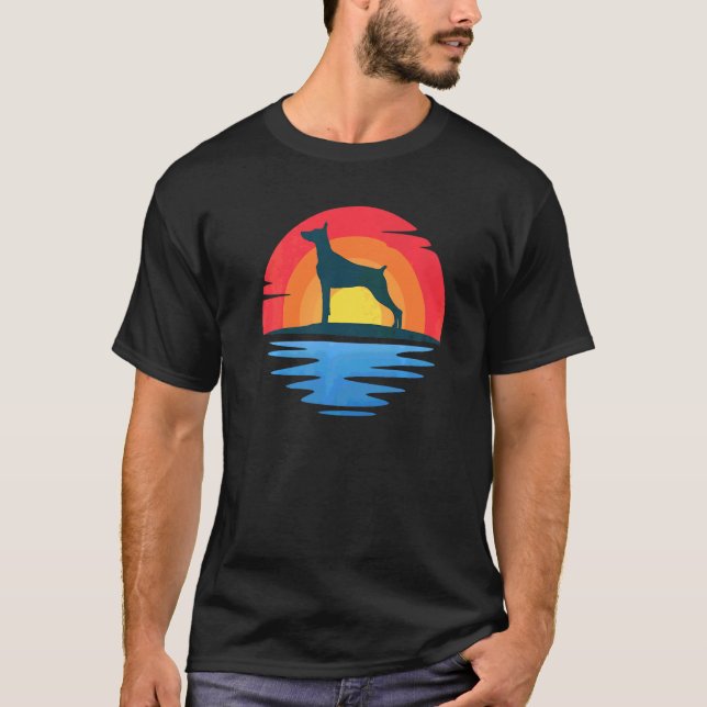 Dobermann Dog Breed  24 T-Shirt (Front)