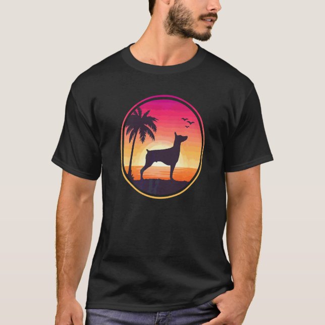 Dobermann Dog Breed  25 T-Shirt (Front)