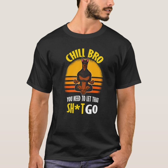 Dobermann Dog Breed  34 T-Shirt (Front)