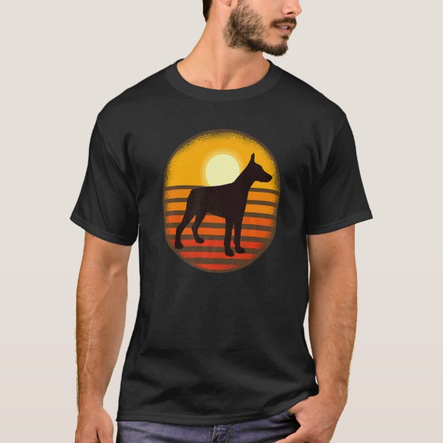 Dobermann Dog Breed  54 T-Shirt (Front)