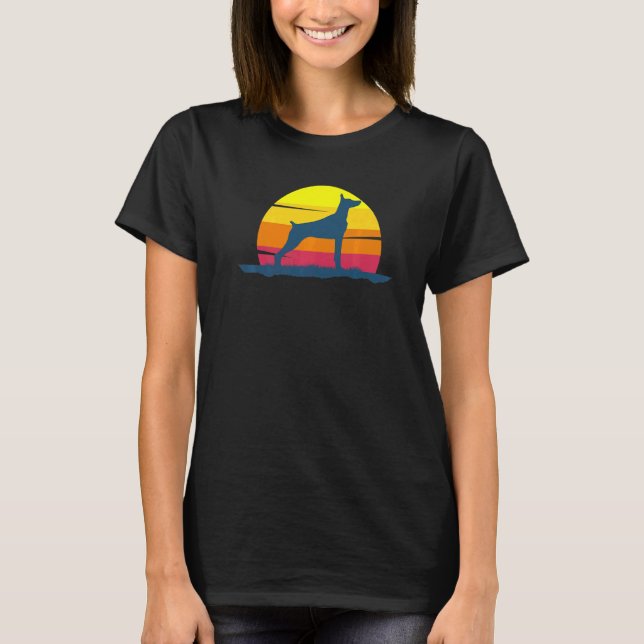 Dobermann Dog Breed  56 T-Shirt (Front)