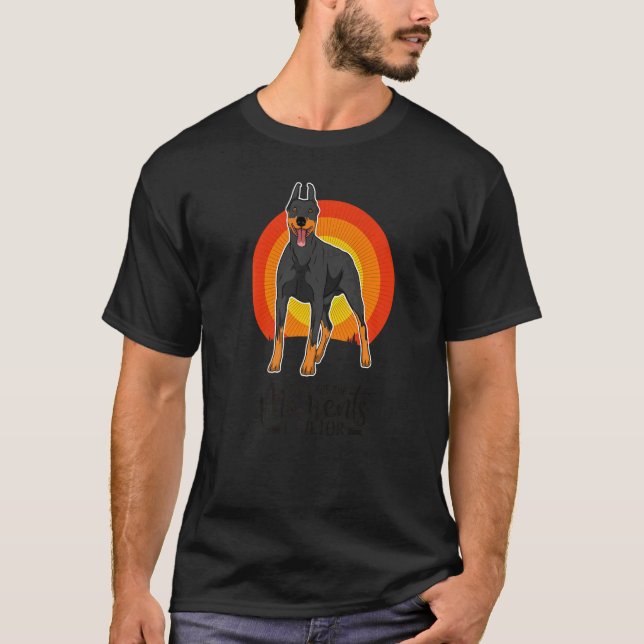 Dobermann Dog Breed  73 T-Shirt (Front)