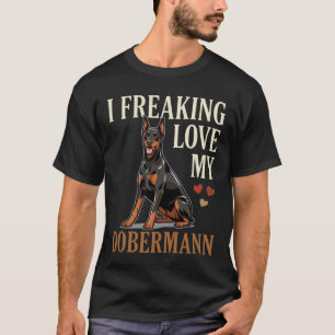 Dobermann Love Dog Lover T-Shirt