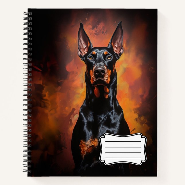 Dobermann  notebook (Front)