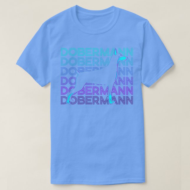 Dobermann Retro Gift T-Shirt (Design Front)
