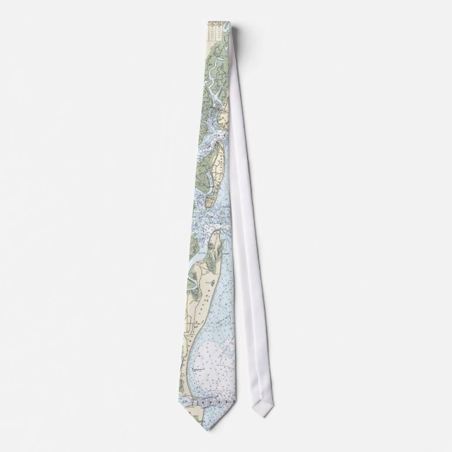 Doboy Sound to Fernadina, GA Nautical Chart Tie (Front)