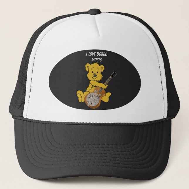 DOBRO BEAR -HAT TRUCKER HAT (Front)