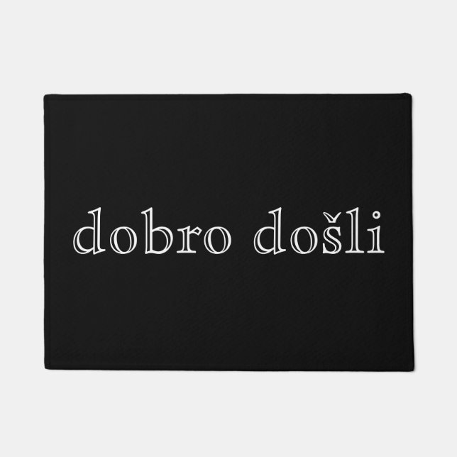 dobro došli doormat (Front)