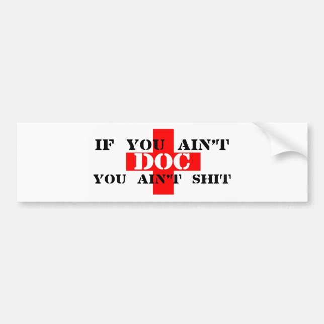 DOC BUMPER STICKER (Front)