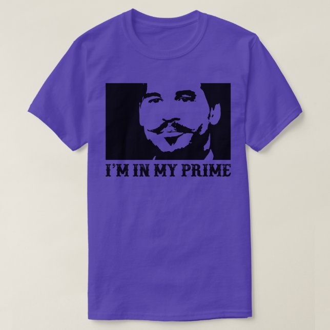 Doc Holiday Im In My Prime Tombstone Retro 90s TSh T-Shirt (Design Front)