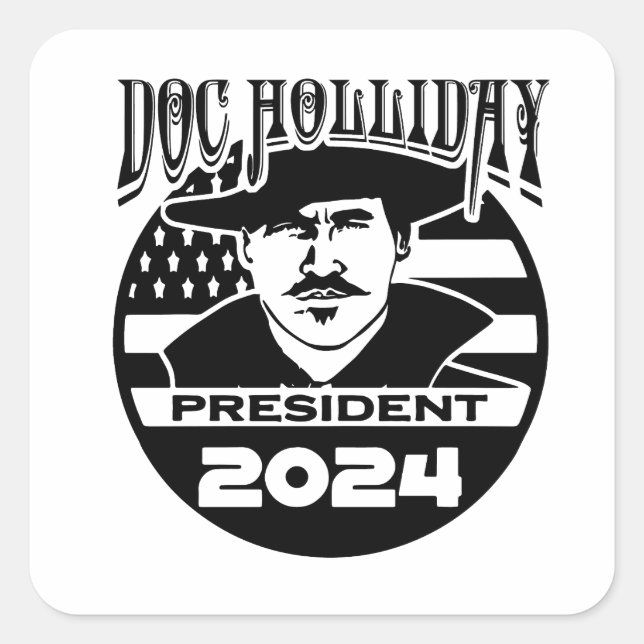 Doc Holliday 2024 Sticker (Front)