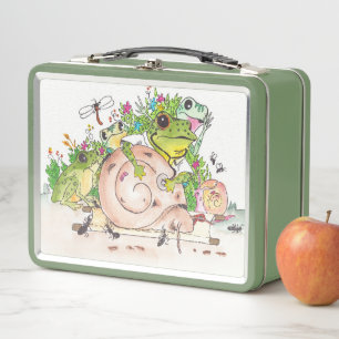 Doc Hopper Lunch Kit Metal Lunch Box