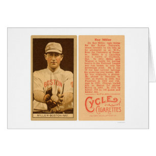 Doc Miller Boston Braves Baseball 1912