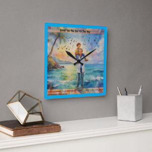  Doc of the Bay: Soulful Shores & Healing Humour  Square Wall Clock