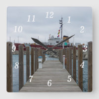 Dock and Icebreaker Museum Wall Clock