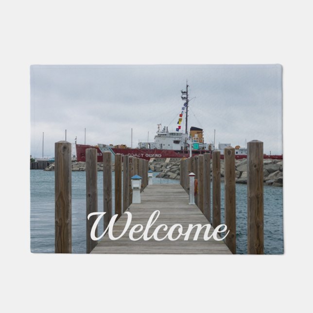 Dock and Icebreaker Museum Welcome Doormat (Front)
