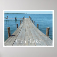 Dock at Clear Lake Iowa