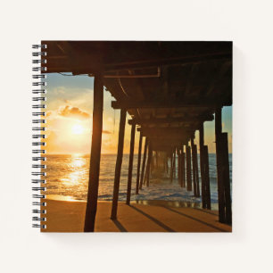 Dock At Sunrise Notebook