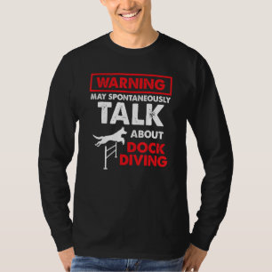 Dock Diving Dog Jumping Pool Board Training Lake T-Shirt