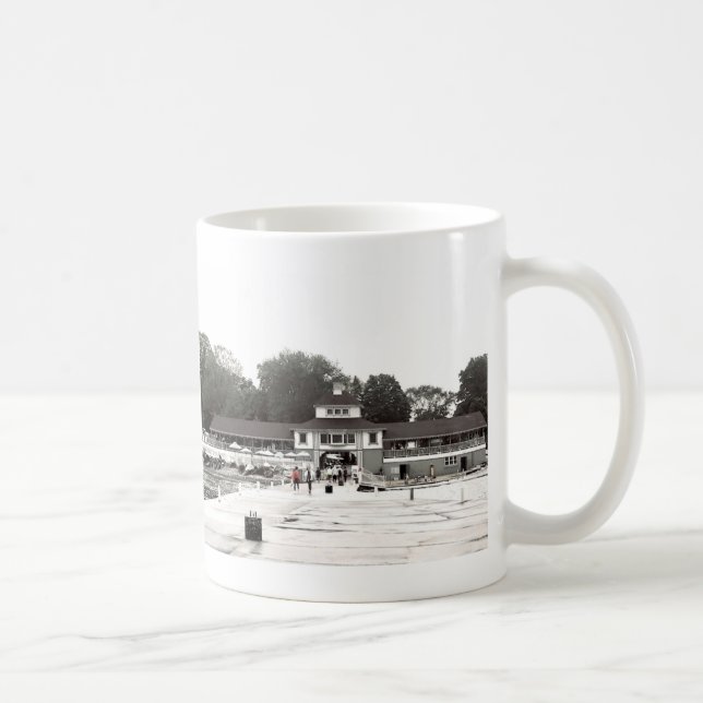 Dock View Lakeside Chautauqua, Ohio  Coffee Mug (Right)
