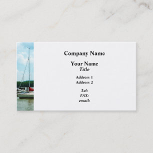 Docked on the Hudson River Business Card