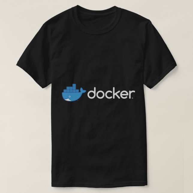 Docker Linux   T-Shirt (Design Front)