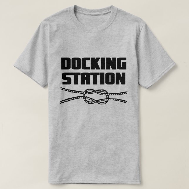 DOCKING STATION T-Shirt (Design Front)