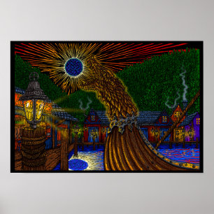 Dockside Eclipse- Poster