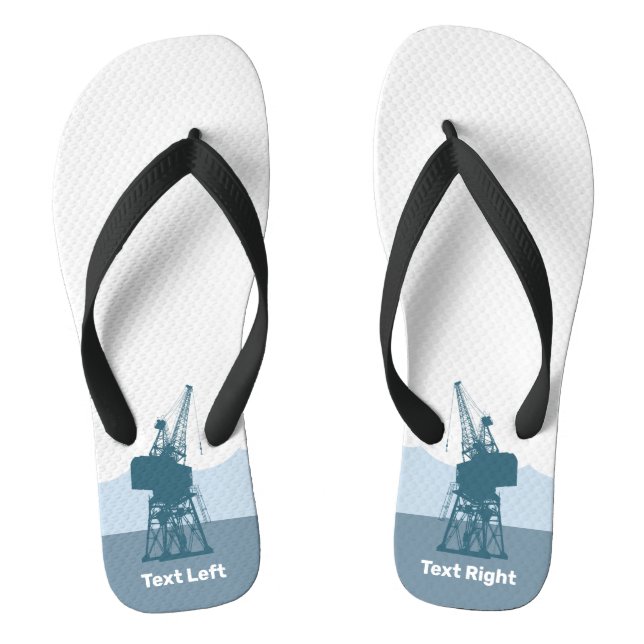 Dockyard Crane Jandals (Footbed)