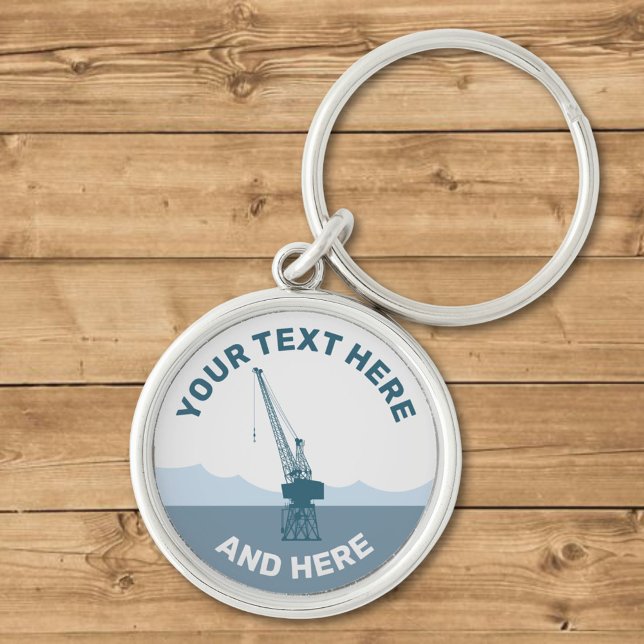 Dockyard Crane Key Ring (Creator Uploaded)