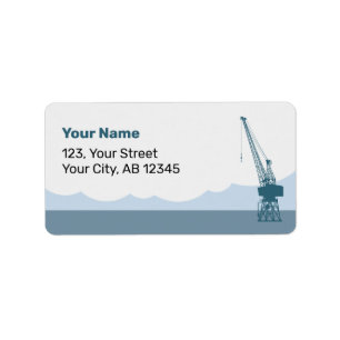 Dockyard Crane Label