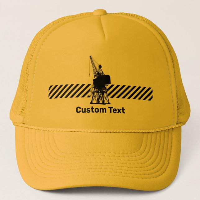 Dockyard Crane Trucker Hat (Front)