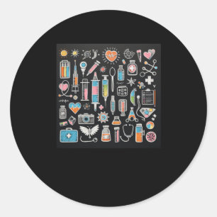 Doctor And Medical Equipment Sticker
