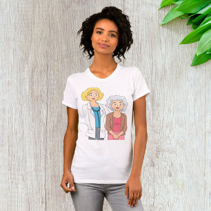 Doctor And Patient Womens T-Shirt