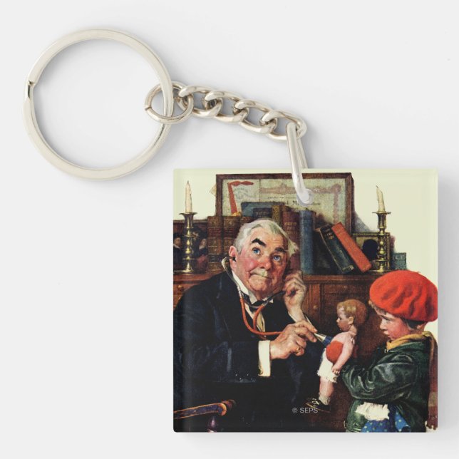 Doctor and the Doll Key Ring (Front)