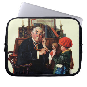 Doctor and the Doll Laptop Sleeve