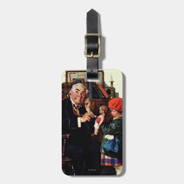 Doctor and the Doll Luggage Tag (Front Vertical)