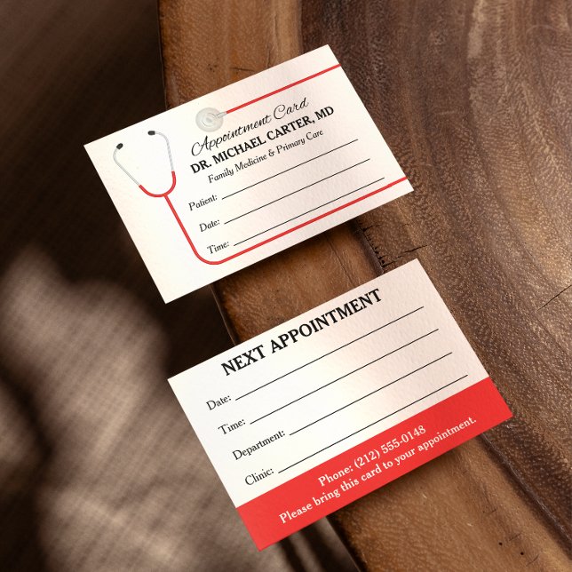Doctor Appointment Card  (Creator Uploaded)