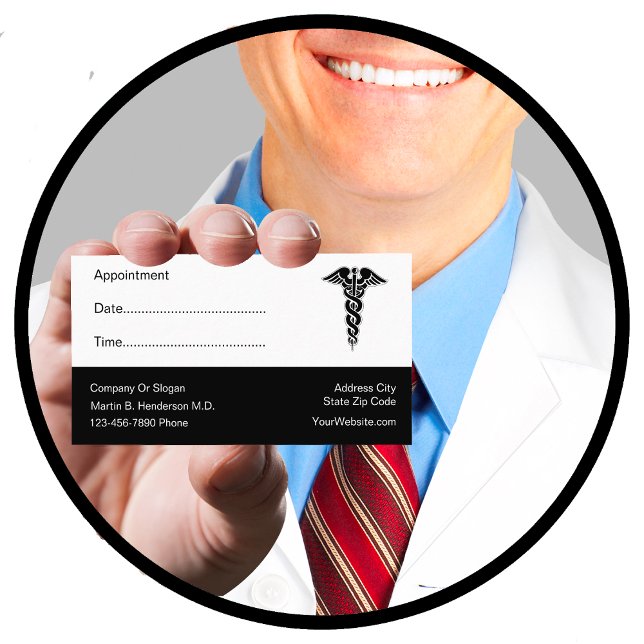 Doctor Appointment Reminder Card (Creator Uploaded)