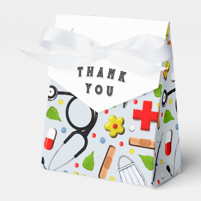 Doctor Appreciation Favour Box (Front Side)