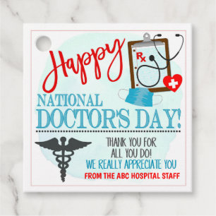 Doctor Appreciation Gift Tag