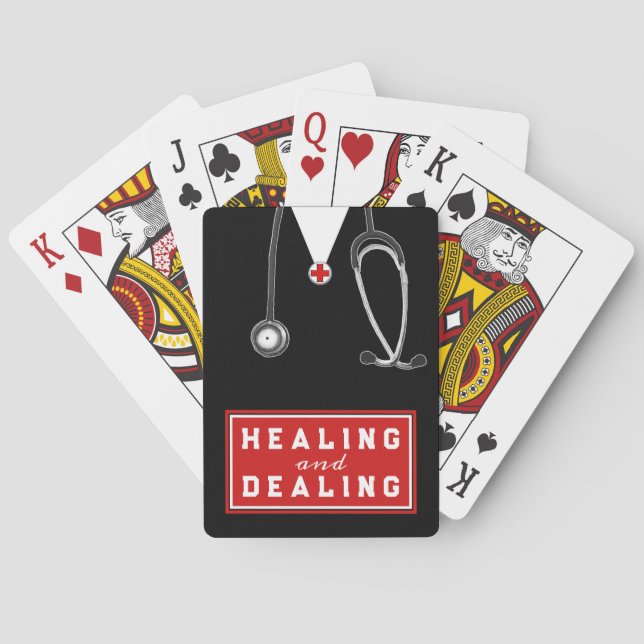 Doctor Appreciation Gifts Playing Cards (Back)