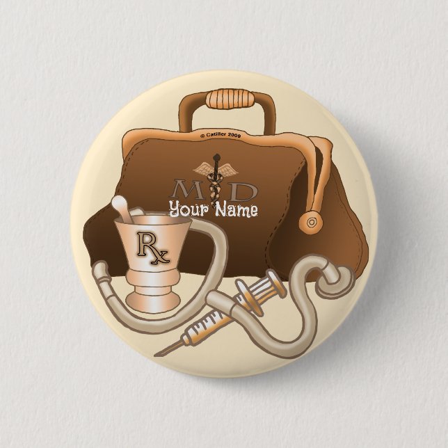 Doctor bag pin (Front)