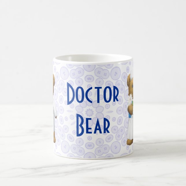 Doctor Bear - Teddy Bear Coffee Mug (Center)