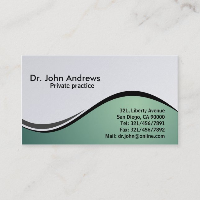 Doctor - Business Cards (Front)