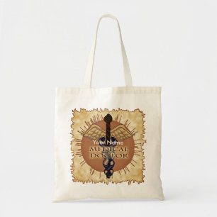 Doctor Caduceus  tote bag