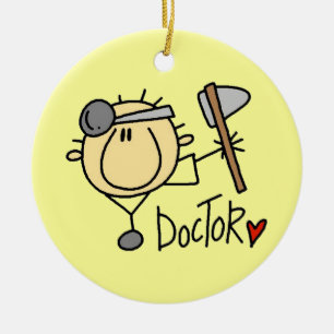 Doctor Ceramic Tree Decoration